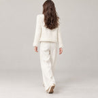 Tatiana | Chaqueta tweed con flecos