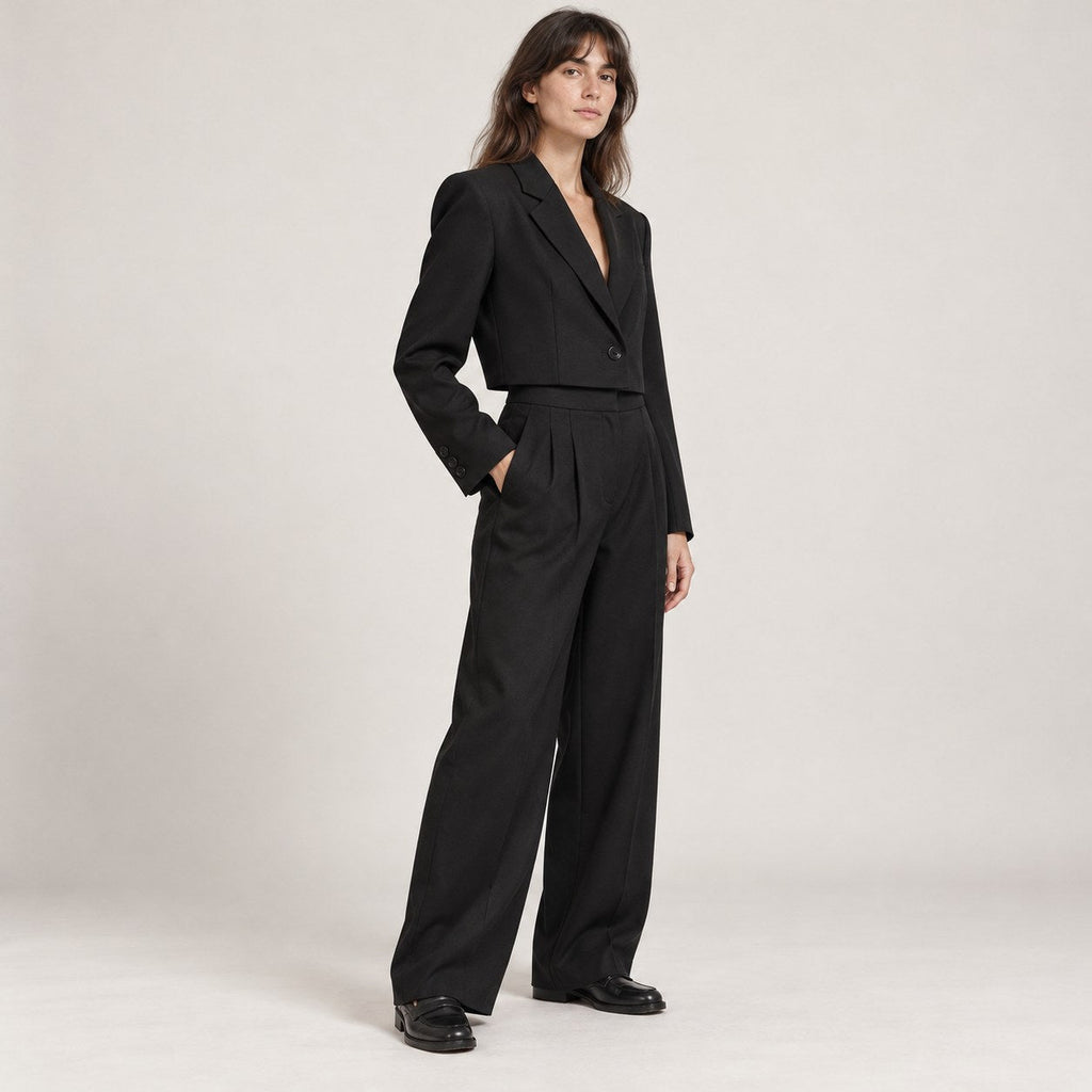 Magdalena | Blazer crop de un botón