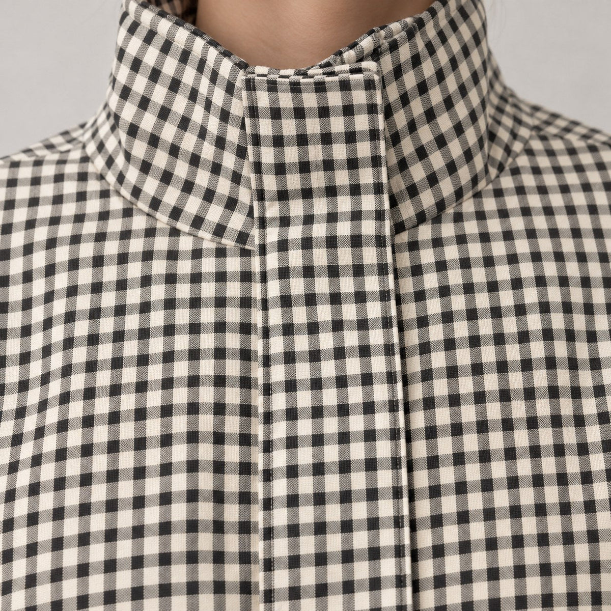 Belén | Bomber crop de cuadros vichy