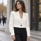 Magdalena | Blazer crop de un botón
