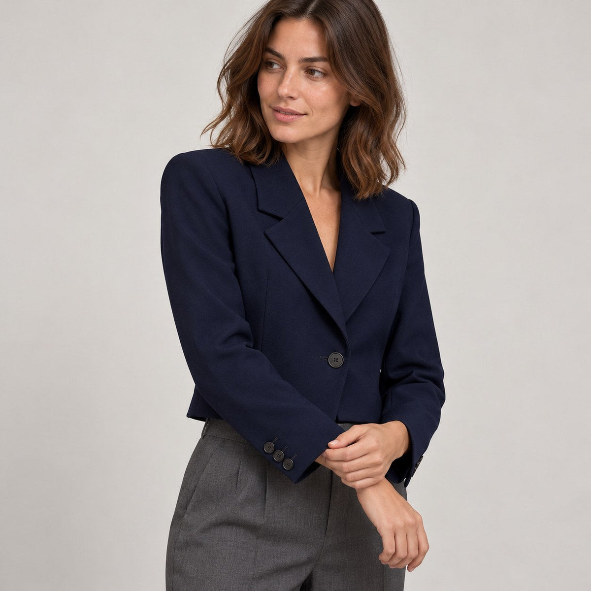 Beatriz | Blazer recto de un botón