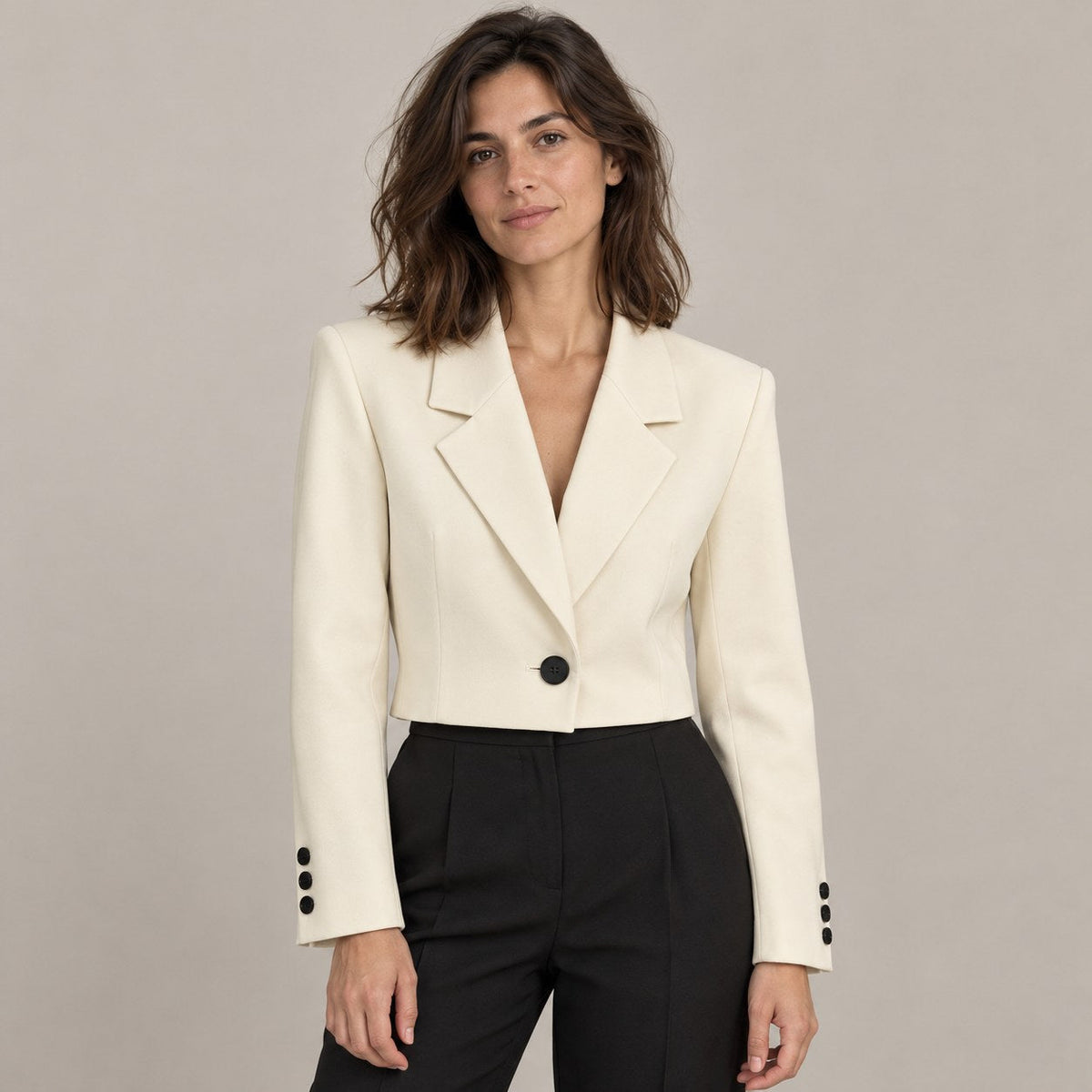 Beatriz | Blazer recto de un botón