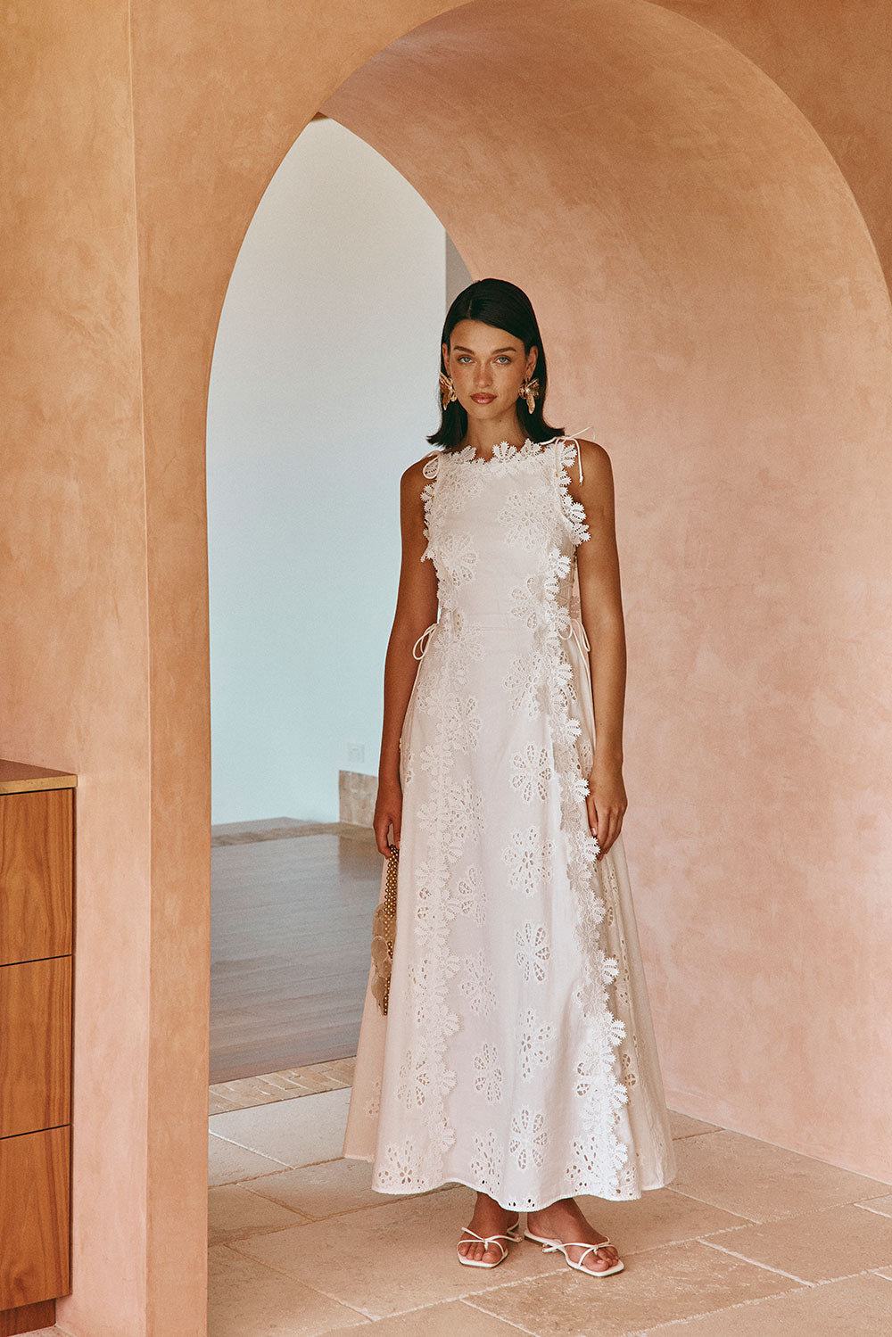 Micaela | Vestido estampado de diseño