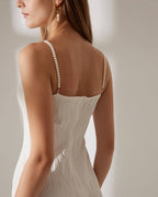 Vestido camiseta con textura de ondas de agua