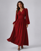 Emily | Vestido maxi moderno