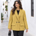 Miriam | Blazer cruzado oversize con bolsillos