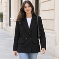 Miriam | Blazer cruzado oversize con bolsillos