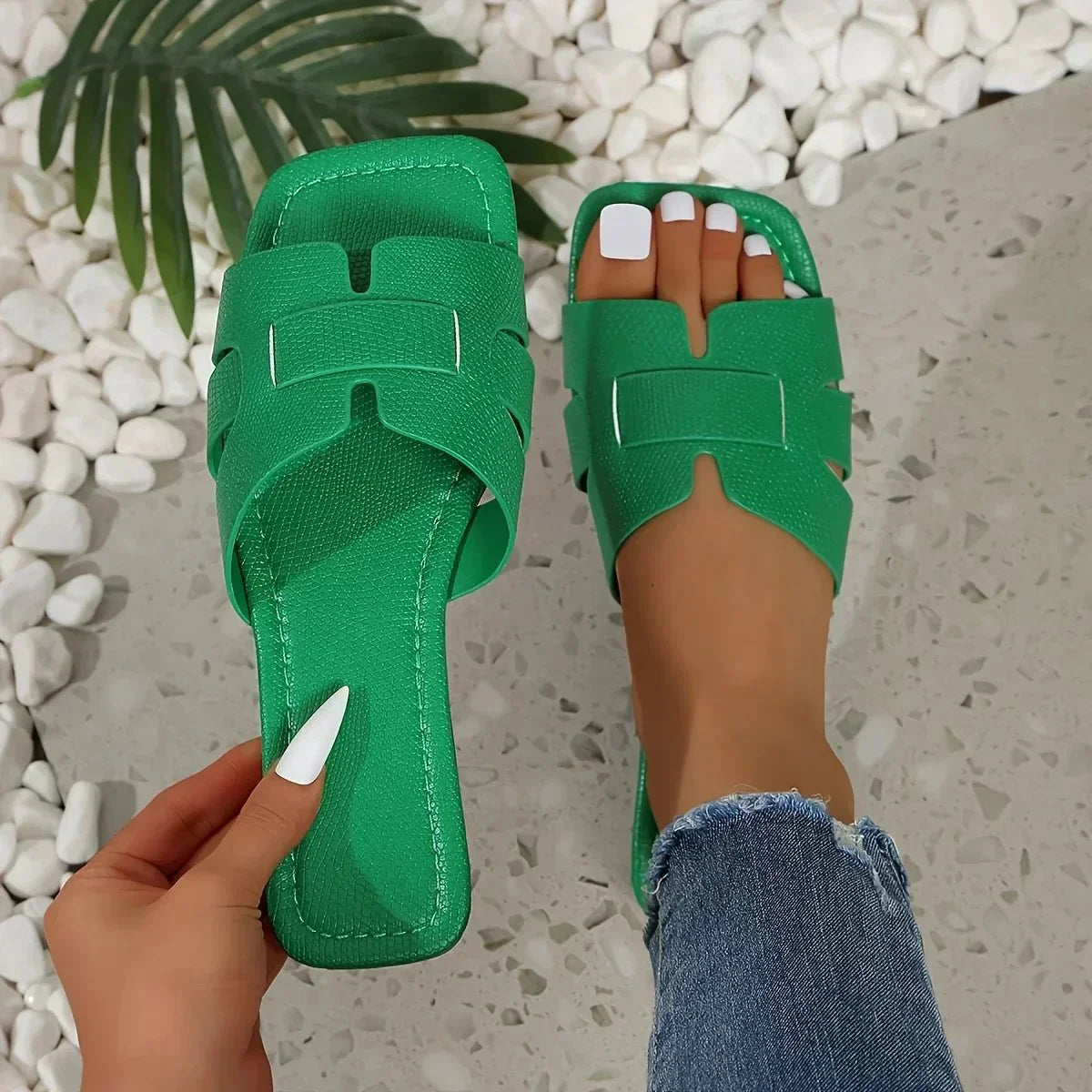 Flor | Sandalias tipo chancla