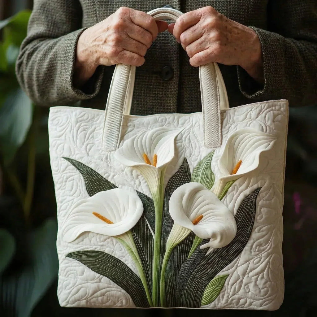 Marina bolso tote acolchado artesanal