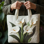 Marina bolso tote acolchado artesanal