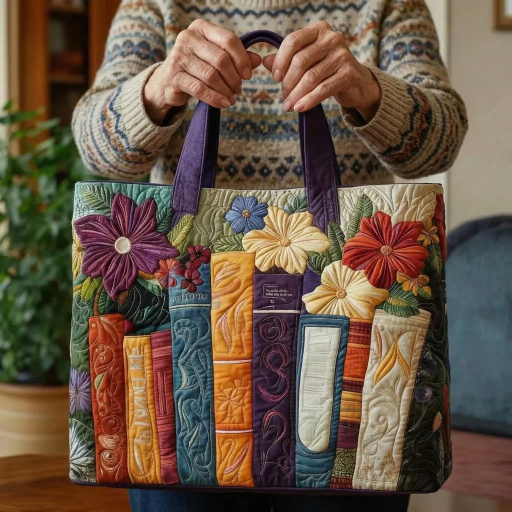 Bolso artesanal Amantes de los libros