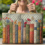 Bolso artesanal Biblioteca encantada