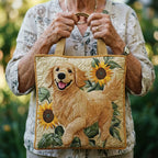 Bolso artesanal Golden retriever