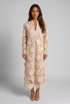 Fiorenza | Vestido midi de encaje floral