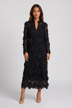 Fiorenza | Vestido midi de encaje floral