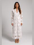 Fiorenza | Vestido midi de encaje floral