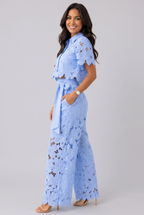 Isabela | Conjunto de encaje calado estilo retro