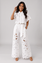 Isabela | Conjunto de encaje calado estilo retro