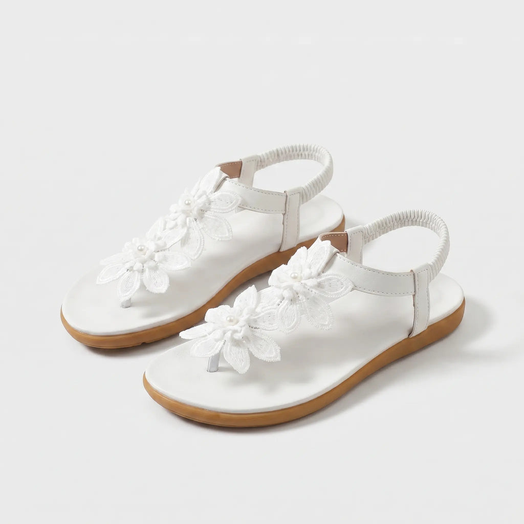 Sandalias ortopédicas Fiorella con flores