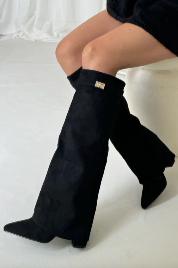 Rebeca | Botas altas de ante