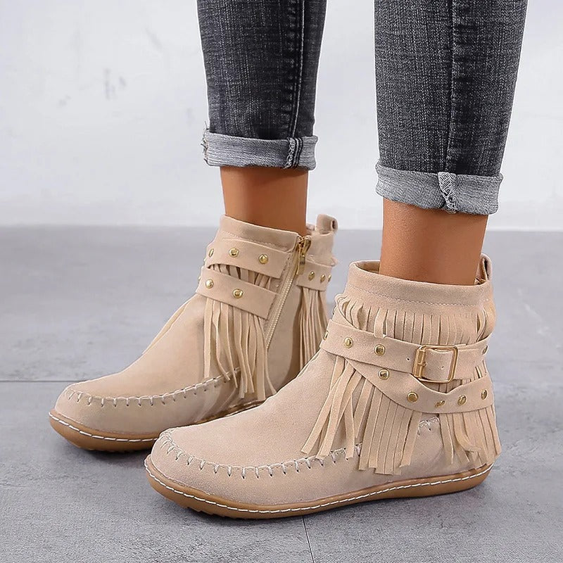 Lola | Botines con flecos