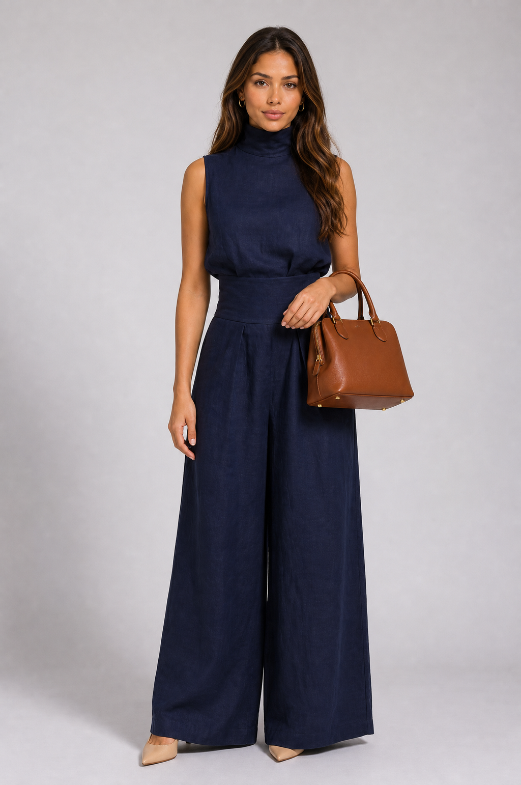 Lunaria | Conjunto minimalista de algodón y lino