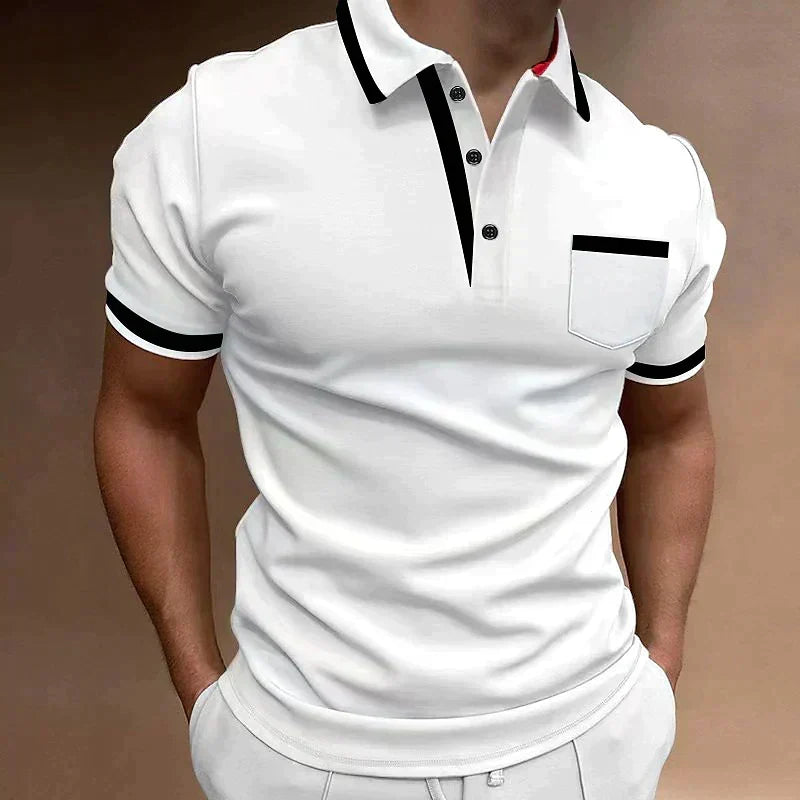 Tiziano | Polo elegante con bolsillo