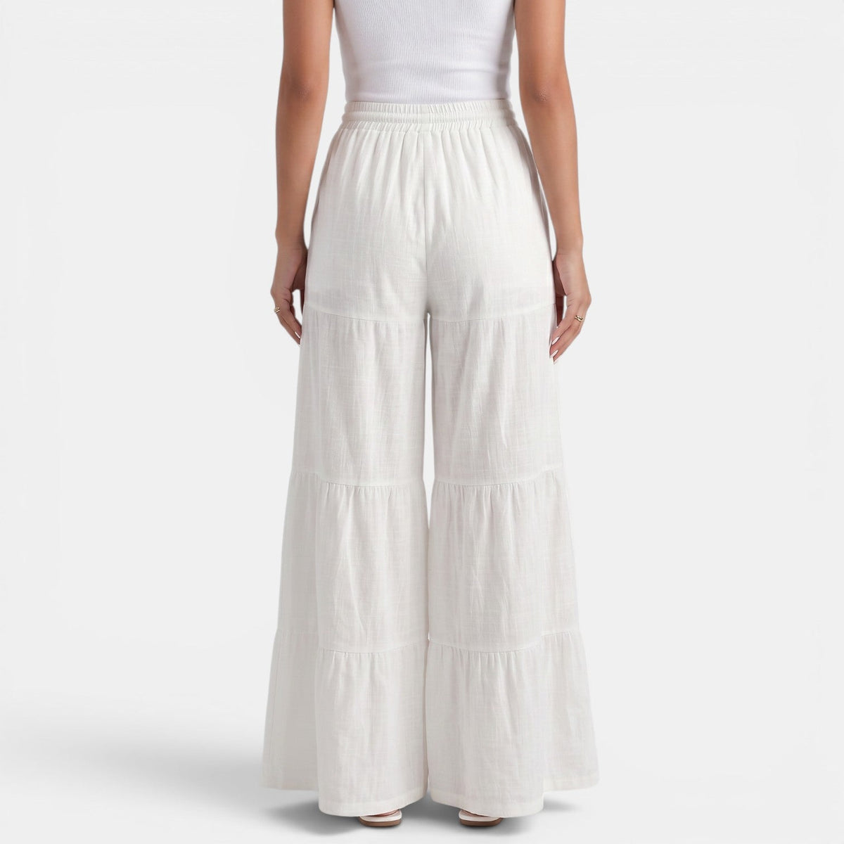 Mara | Pantalone di lino con coulisse