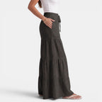 Mara | Pantalone di lino con coulisse