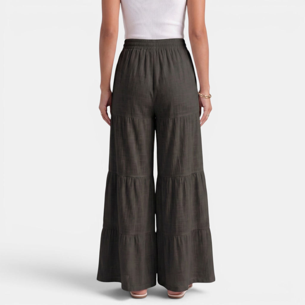 Mara | Pantalone di lino con coulisse