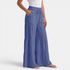Mara | Pantalone di lino con coulisse