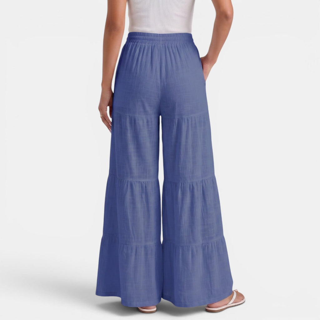 Mara | Pantalone di lino con coulisse
