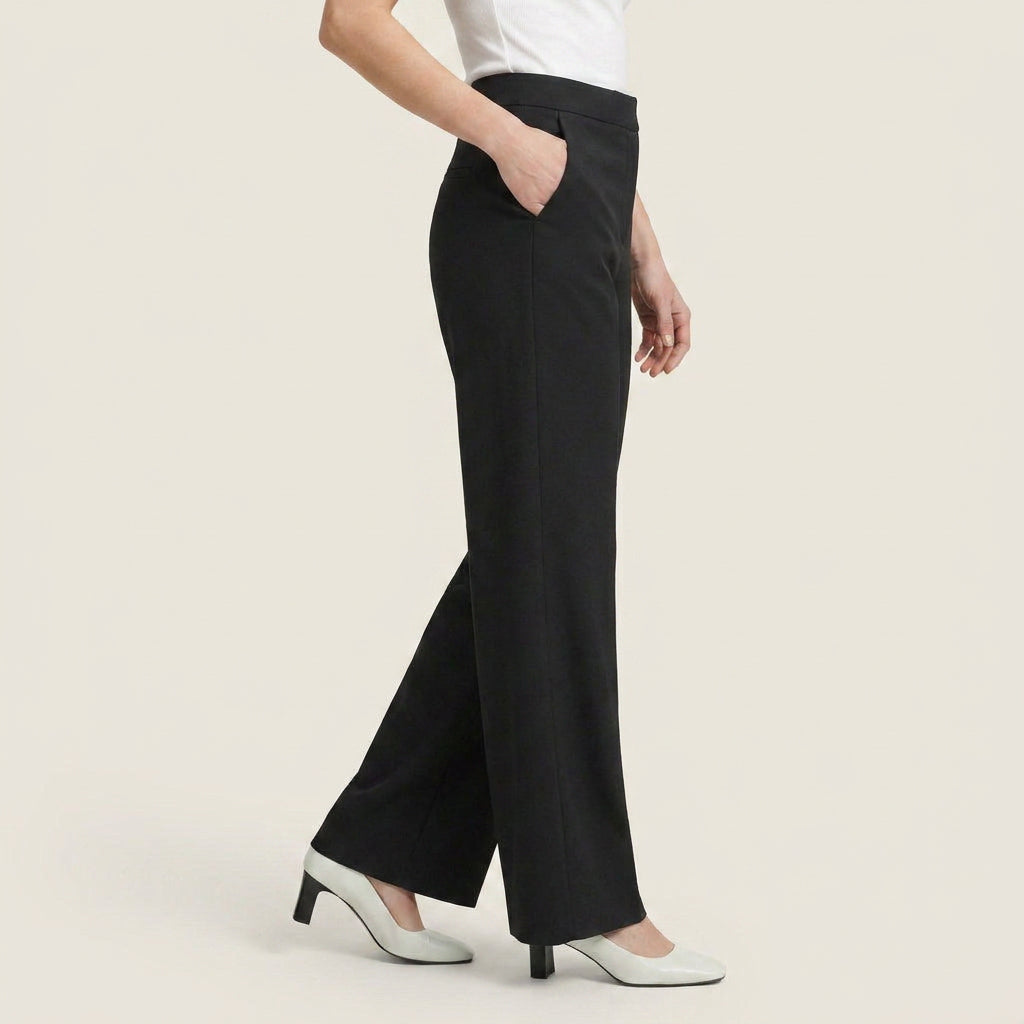 Bruna | Pantalón recto con pinza central