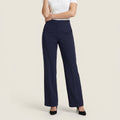 Bruna | Pantalón recto con pinza central