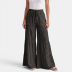 Mara | Pantalone di lino con coulisse