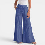 Mara | Pantalone di lino con coulisse
