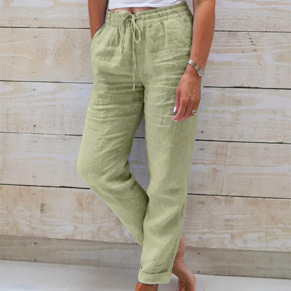 Iria | Pantalón holgado con cordón