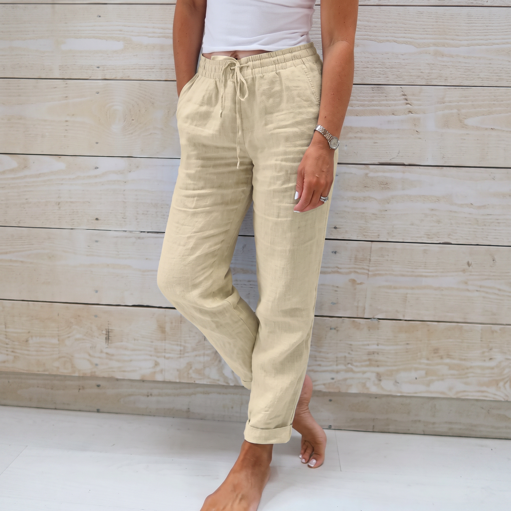 Iria | Pantalón holgado con cordón