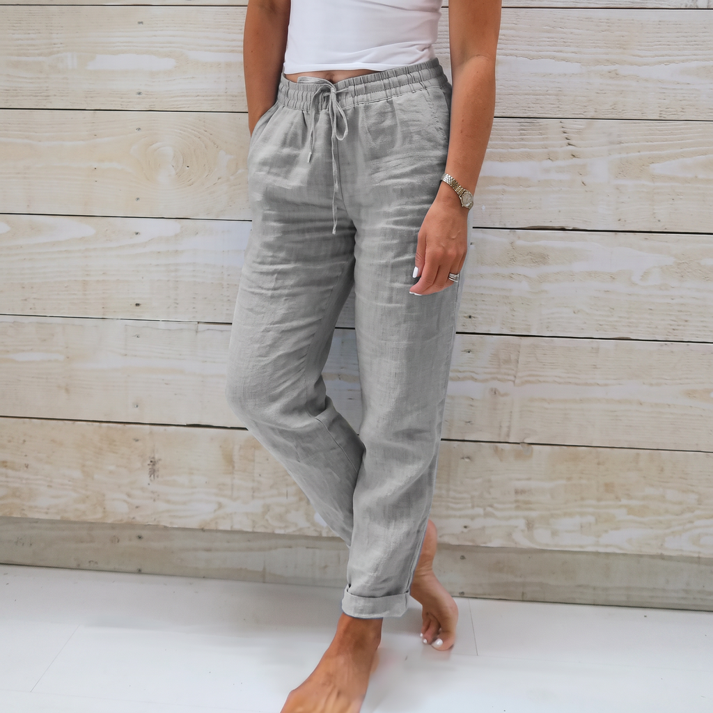 Iria | Pantalón holgado con cordón