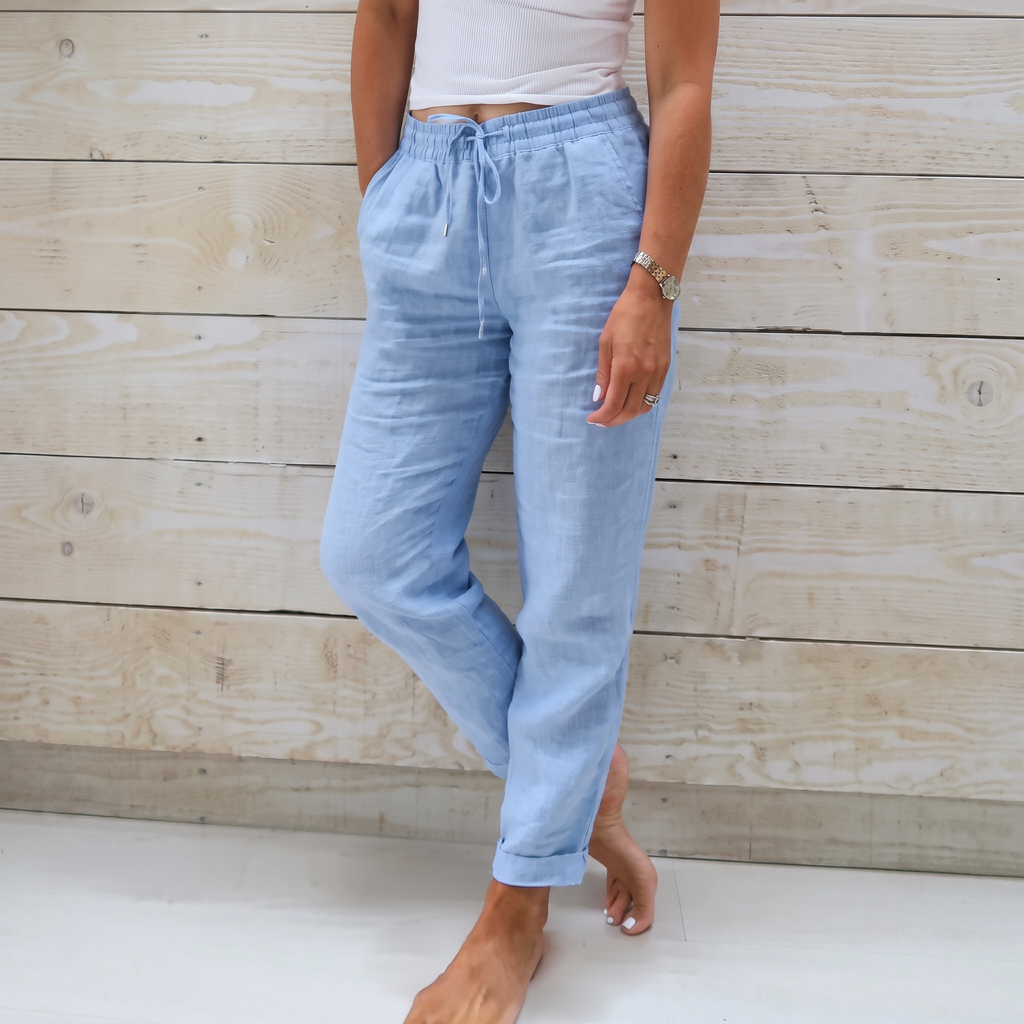 Iria | Pantalón holgado con cordón