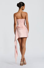 Zara | Vestido corto satinado