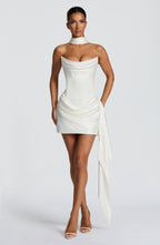 Zara | Vestido corto satinado