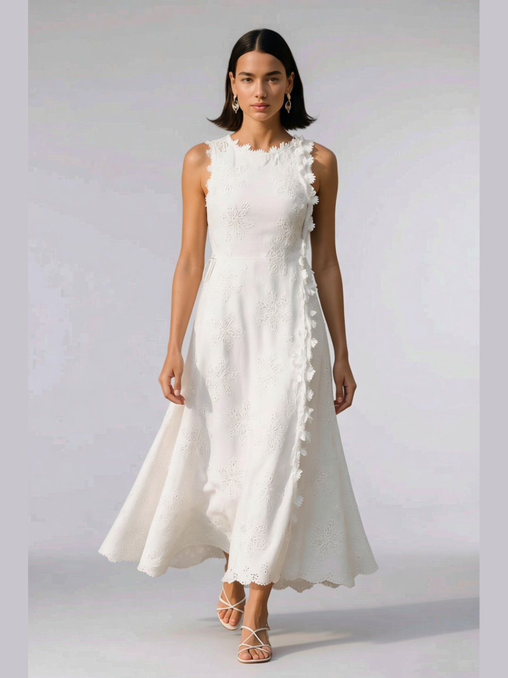 Micaela | Vestido estampado de diseño