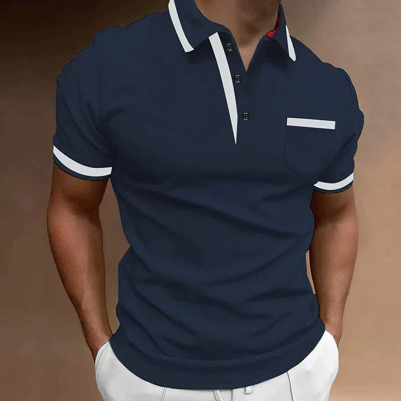 Tiziano | Polo elegante con bolsillo