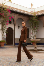 Chiara | Conjunto de americana y pantalón palazzo