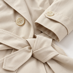 Antonia | Trench corto cruzado con cordón