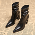 Aveline | Botines de piel elegantes