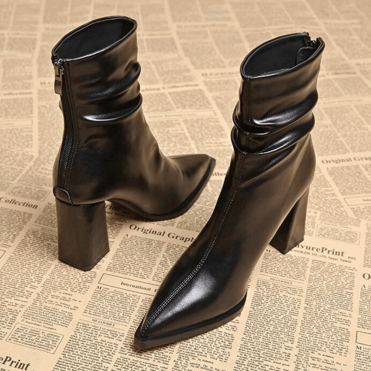 Aveline | Botines de piel elegantes