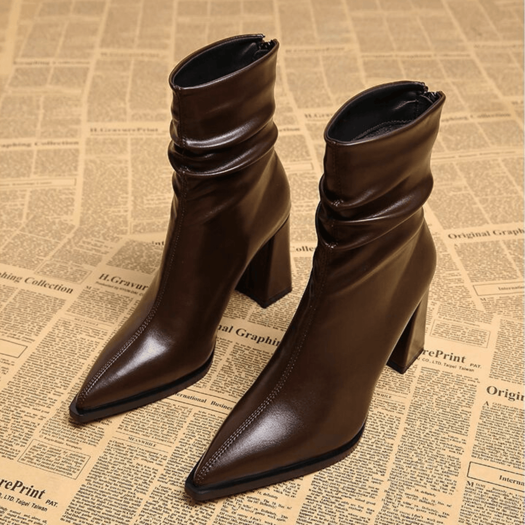 Aveline | Botines de piel elegantes