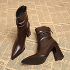 Aveline | Botines de piel elegantes